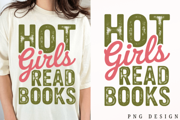 Book Hot Girls Read PNG: The Trendy Design Asset for Creators