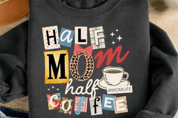 Celebrate Mom: Coffee Lover Mom Collage Mother's Day Design