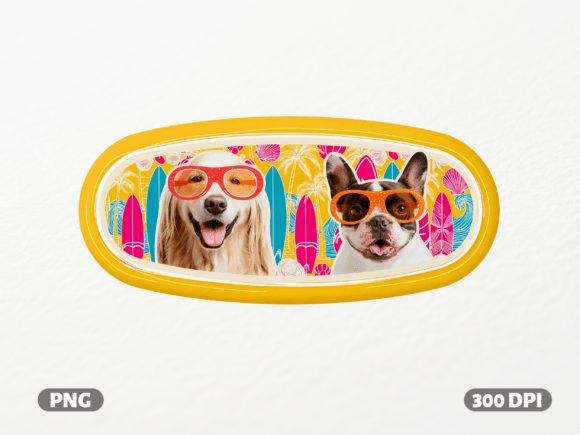 Summer Surf Dog Squad: Your Go-To for Sunny Vibes